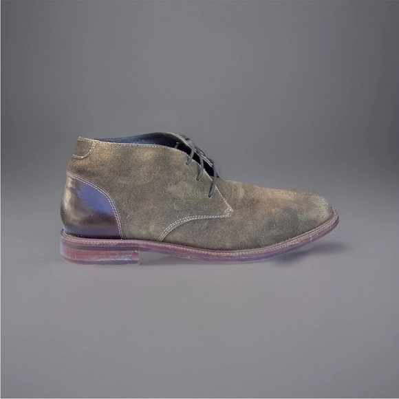 Blonde Brown Suede Chukka Boots Size 10.5 - Picture 1 of 9